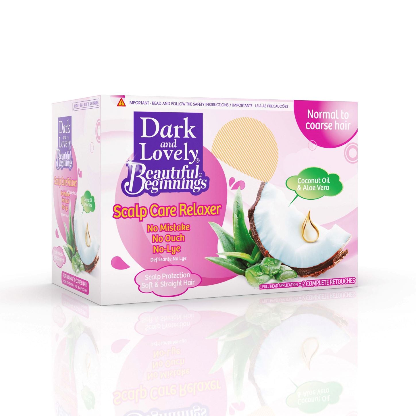 Dark & Lovely Beautiful Beginnings Relaxer Kit – Normal